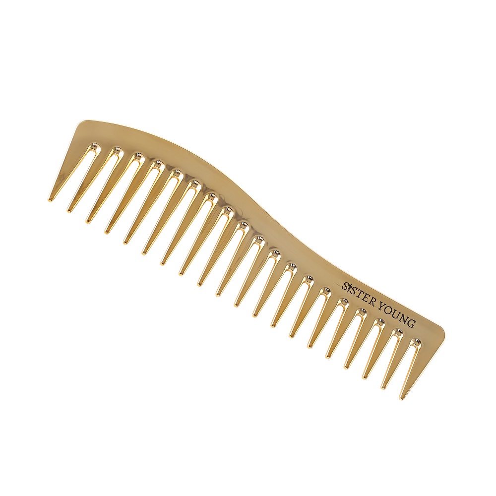 Zuri Styling Hair Comb Růžově Zlatý Hřeben Do Vlasů 2