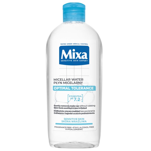 Micelární voda Optimal Tolerance Pre Veľmi Citlivú Pleť 400 Ml