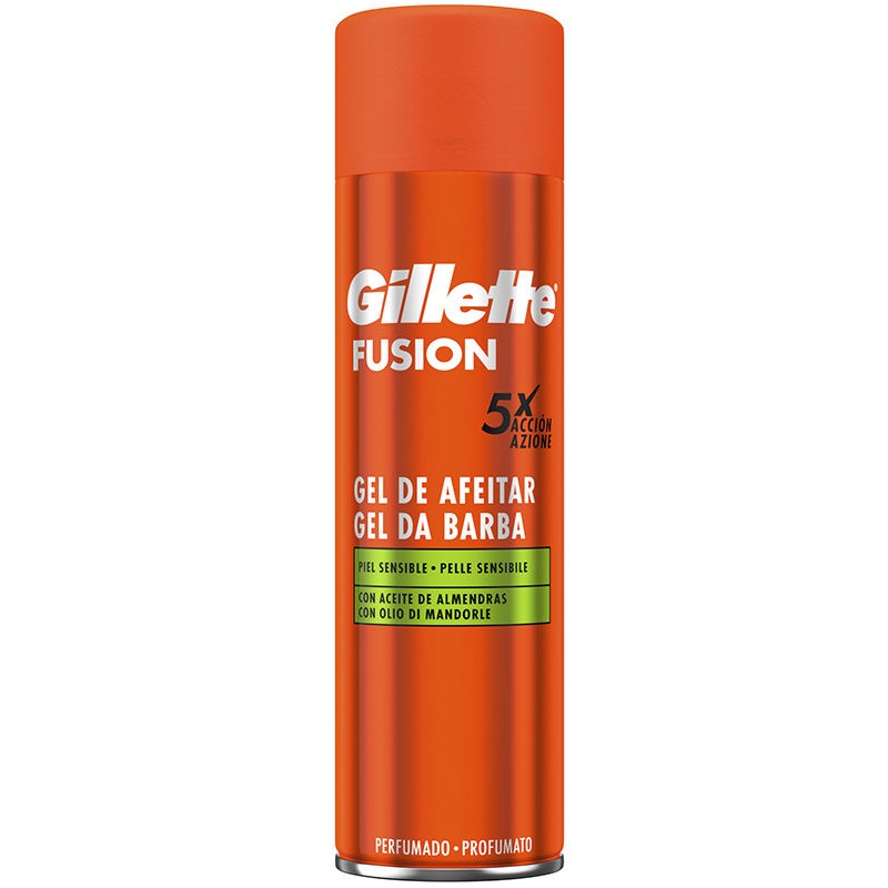 Gel Na Holení Fusion Pro Citlivou Pleť