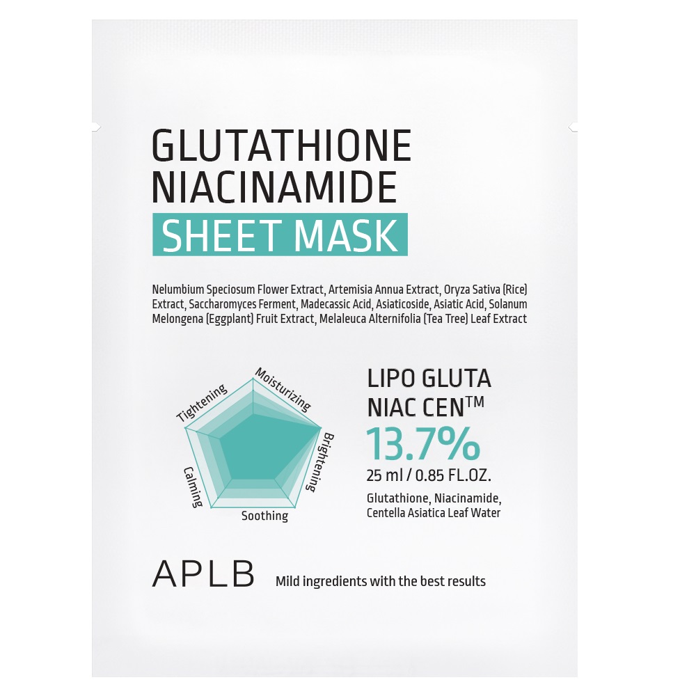 Glutathione Niacinamide Rozjasňující Pleťová Maska