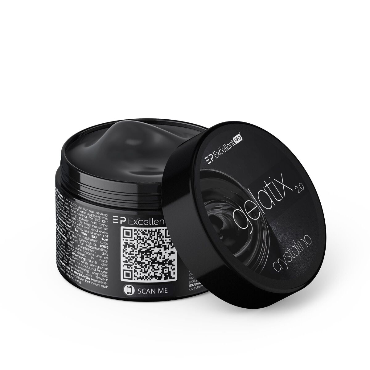 Gelatix 2.0 Crystalino 15g Gelatix 2.0 Modelovací Gél Crystalino 15 G