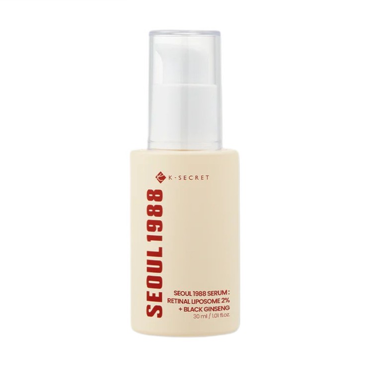 Seoul 1988 Retinal Liposome 2% ČErný žEnšen Zpevňující Pleťové Sérum 30 ml