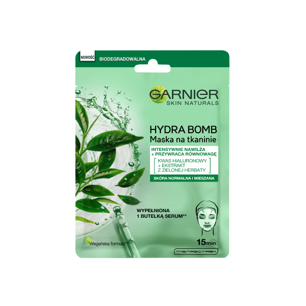 _Skin Active Ultra Hydrating Rebalancing Tissue Mask S Extraktem Ze Zeleného čAje