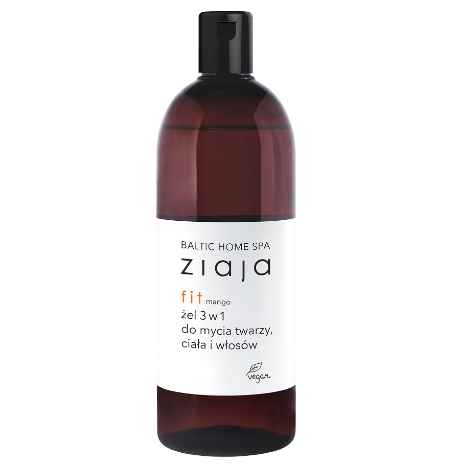 Baltic Home Spa Fit 3 V 1 Gél Na Tvár, Telo A Vlasy Mango 500 Ml