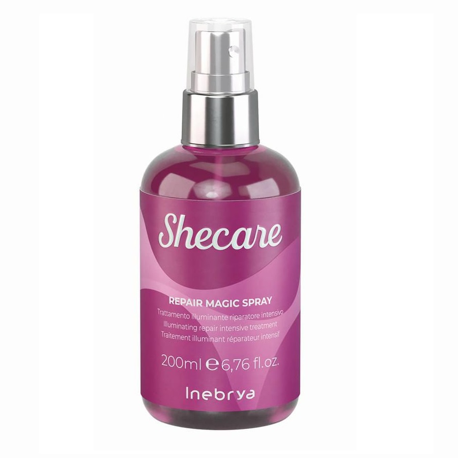 _Shecare Repair Magic Spray Exfoliační A Zklidňující Sprej Pro Chemicky Poškozené Vlasy 200 ml