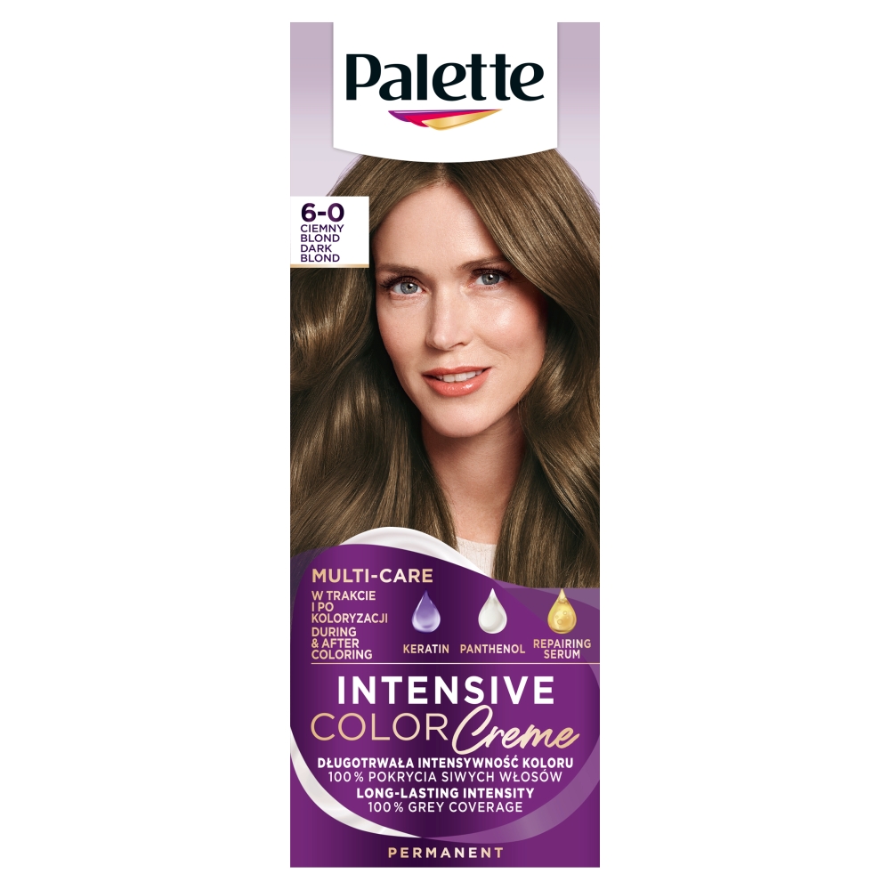 Paleta, Krémová Farba Na Vlasy Intensive Color Creme 6-0 (N5) Dark Blonde
