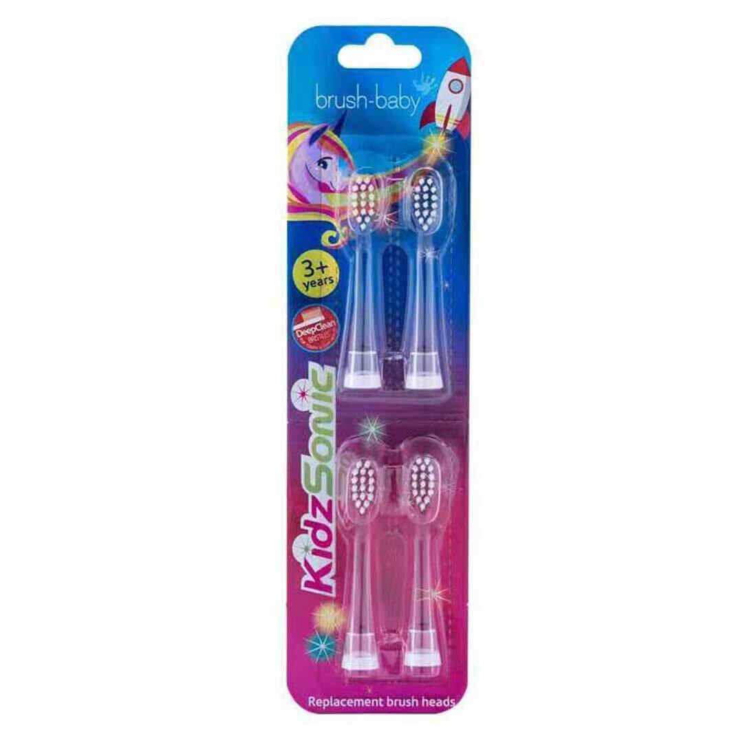 BRUSH BABY_Kidz Sonické šPičky Zubního Kartáčku 3- .