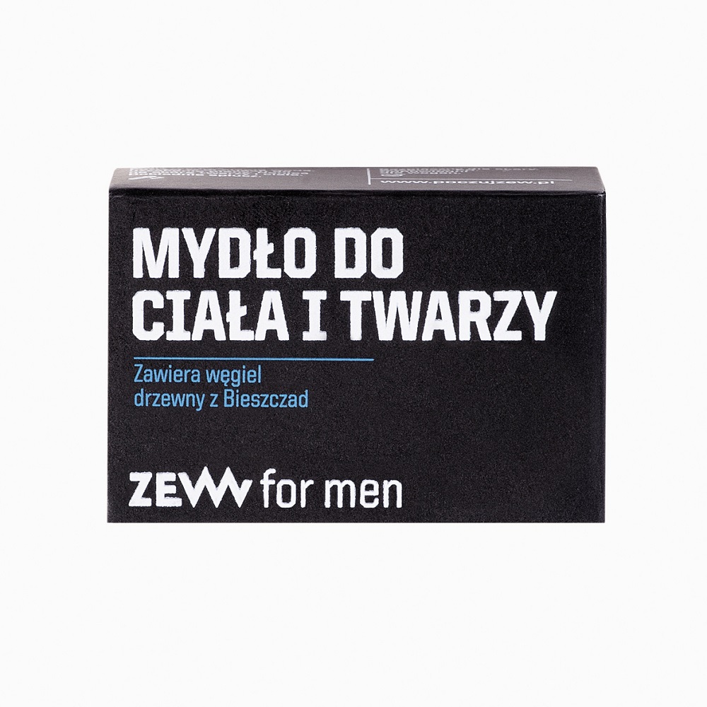 Tělové A Pleťové Mýdlo S Dřevěným Uhlím Bieszczady