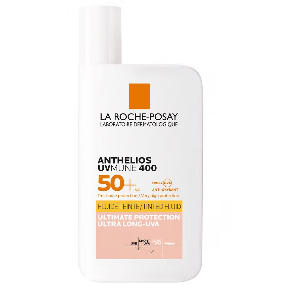 Anthelios UVmune 400 Tónovaný Fluid Na Opalování SPF50+