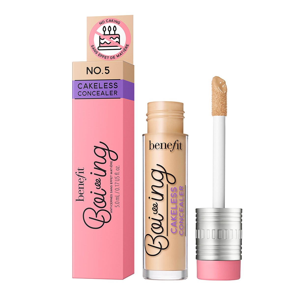 Boi-Ing Cakeless Concealer High Coverage Liquid Concealer 05 Light Warm