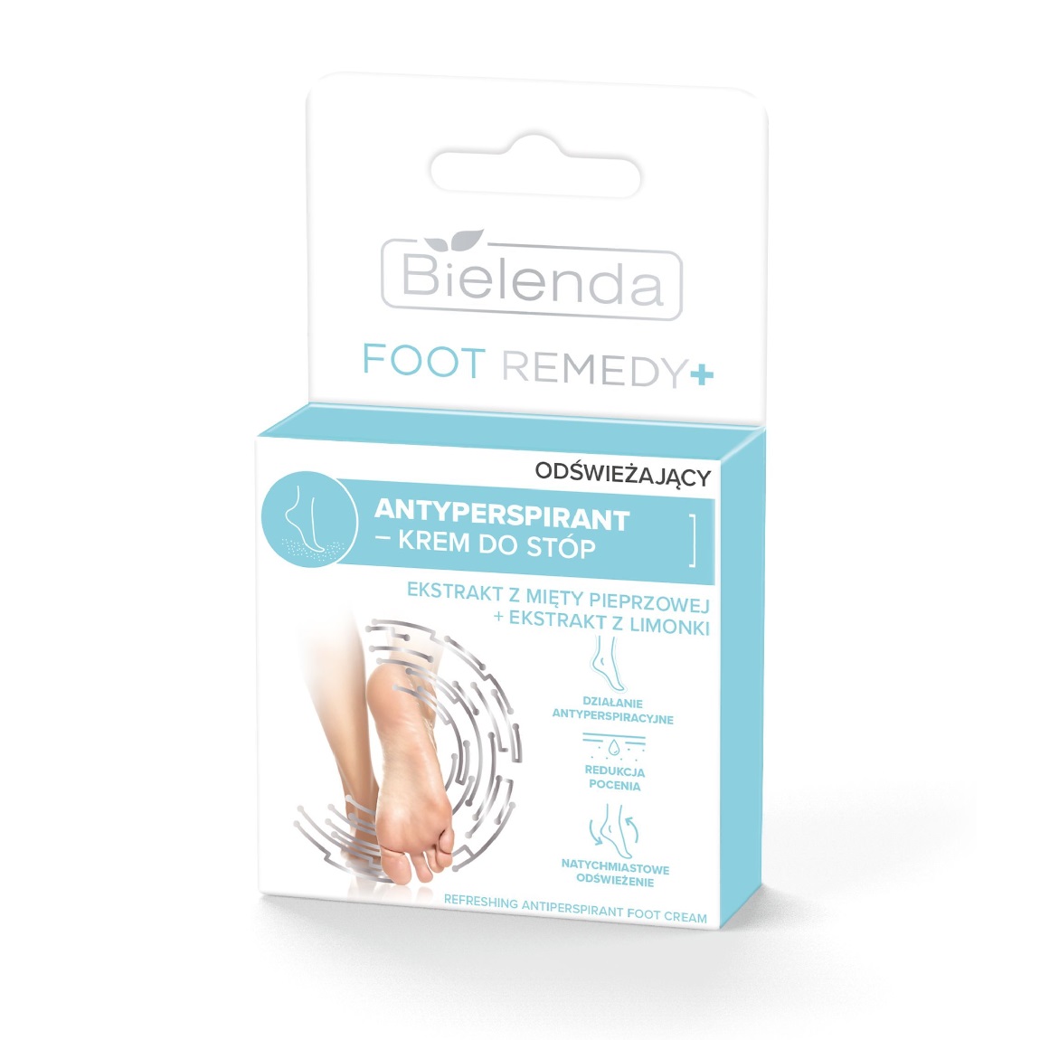 Osvěžující Antiperspirační Krém Na Nohy Foot Remedy