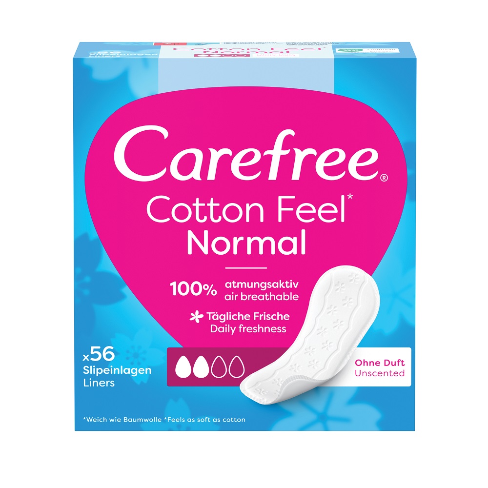 Bezstarostné, Neparfémované Hygienické Vložky Cotton Feel Normal