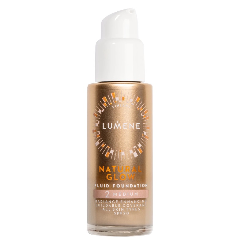 Natural Glow Fluid Foundation SPF20 Rozjasňující A Vyhlazující Podkladová Báze 0,5 Light 3