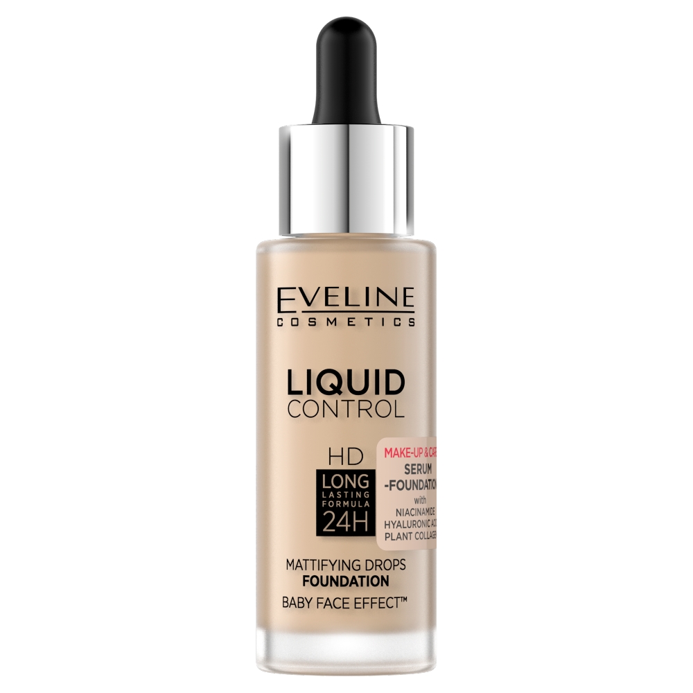 LIQUID CONTROL HD Matující Podkladový Krém Na Obličej S Niacinamidem 002 Soft Porcelain 6