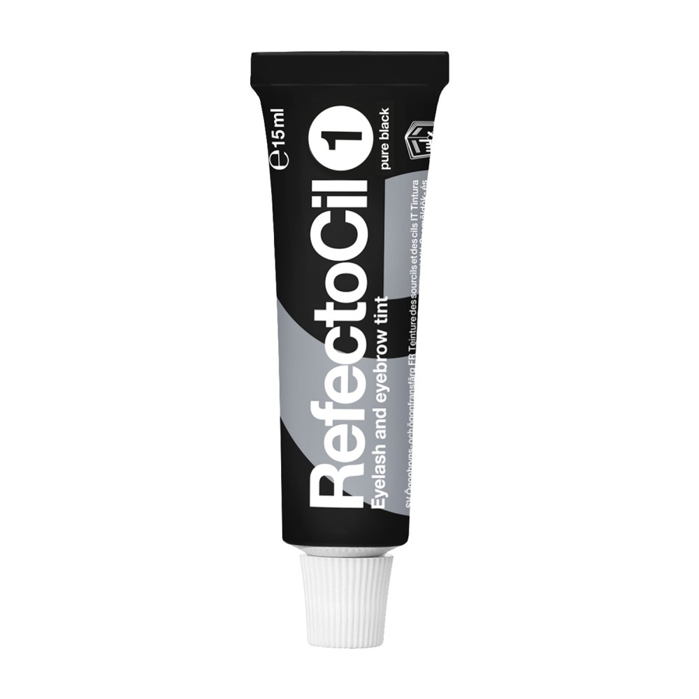 Tint Na řAsy A Obočí Henna Na Obočí A řAsy 1 Pure Black