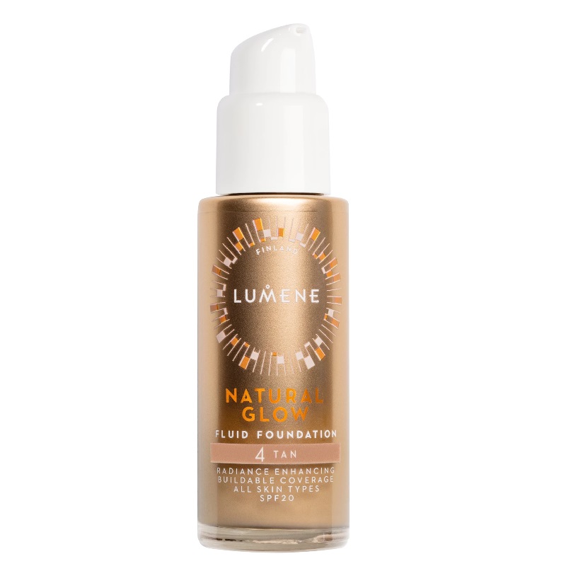 Natural Glow Fluid Foundation SPF20 Rozjasňující A Vyhlazující Podkladová Báze 0,5 Light 4