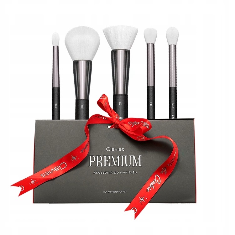 Premium Set Sada Prémiových Kosmetických šTětců, 5 Kusů.