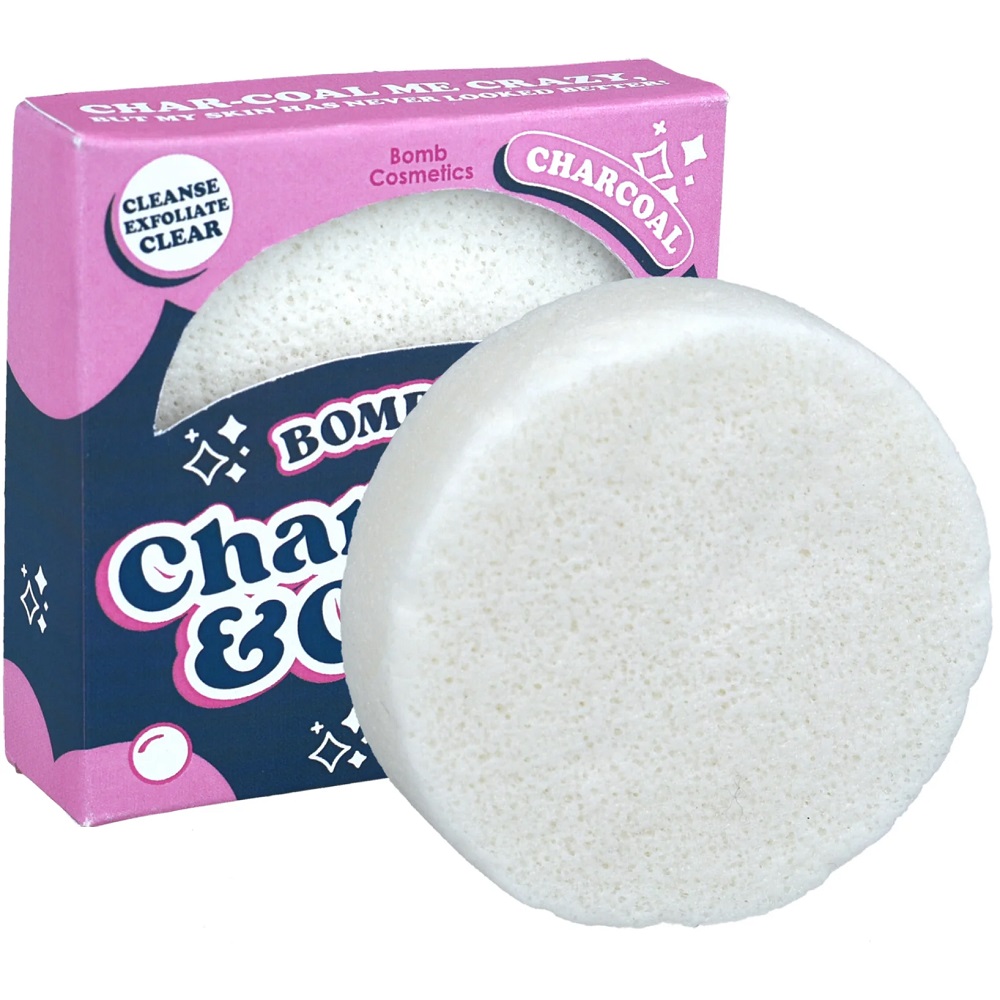Char-cool & Clear Facial Buffer Char-cool & Clear Houba Na Obličej S Dřevěným Uhlím