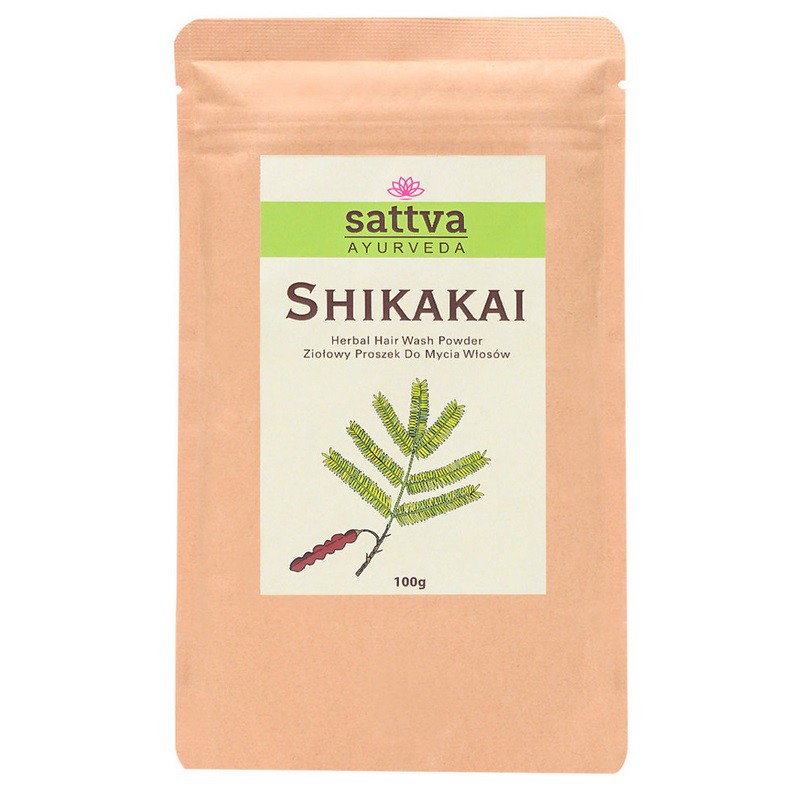 Shikakai Bylinný Prášek Na Vlasy Shikakai 100 g