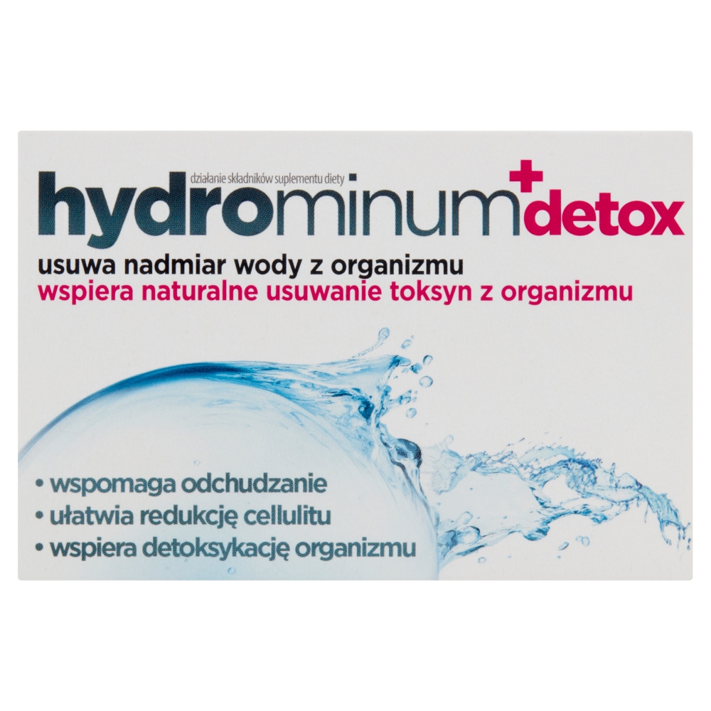 Detox Doplněk Stravy Pro Odstranění Přebytečné Vody A Toxinů Z Těla 30 Tablet