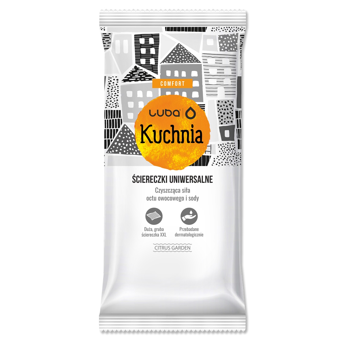 Comfort Víceúčelové Vlhčené Kuchyňské Utěrky
