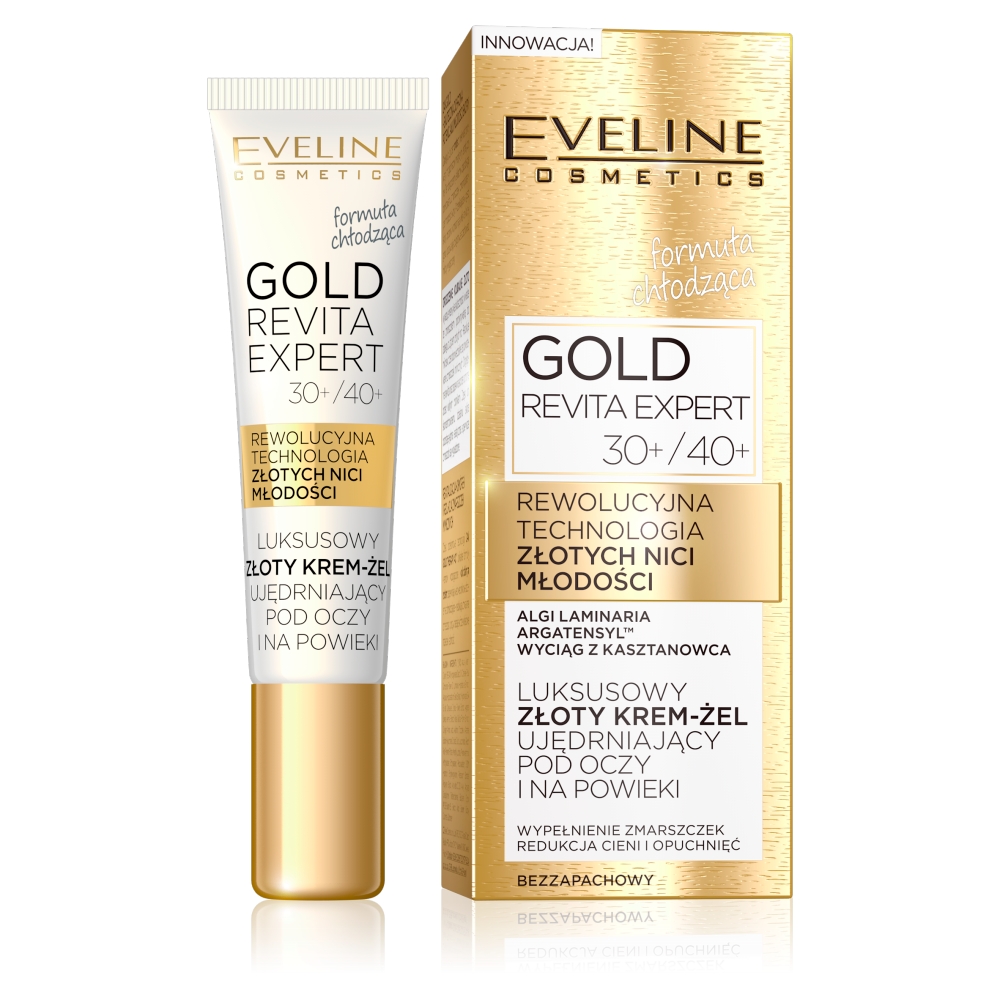 Gold Revita Expert Luxusný Zlatý Spevňujúci Krém-gél Na Oči A Očné Viečka 30+/40+ 15ml