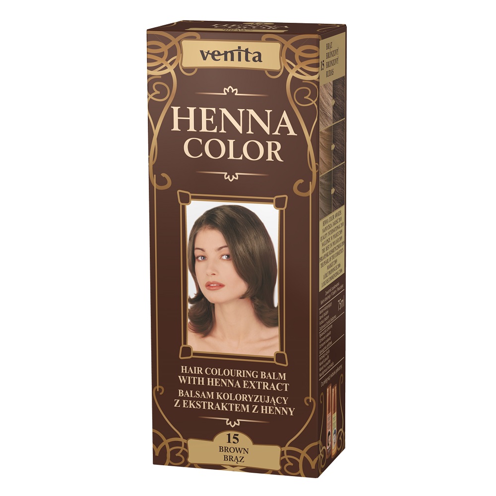 Henna Color Dybiace Mléko S Výťažkom Z Henny 114 Golden Brown 15