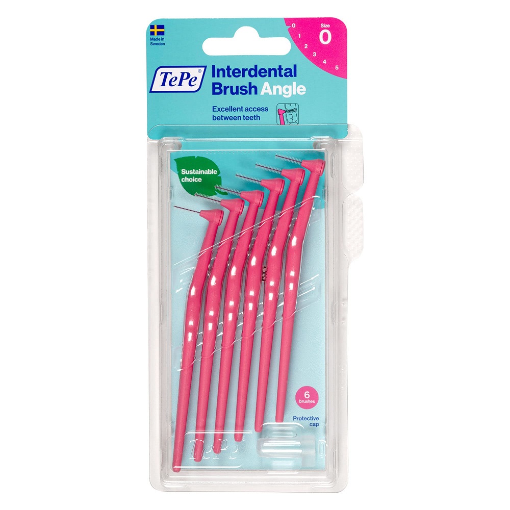 ÚHlové Mezizubní Kartáčky 0,4 Mm Růžové