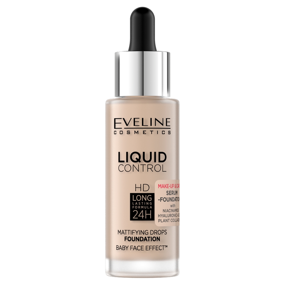 LIQUID CONTROL HD Matující Podkladový Krém Na Obličej S Niacinamidem 002 Soft Porcelain 5