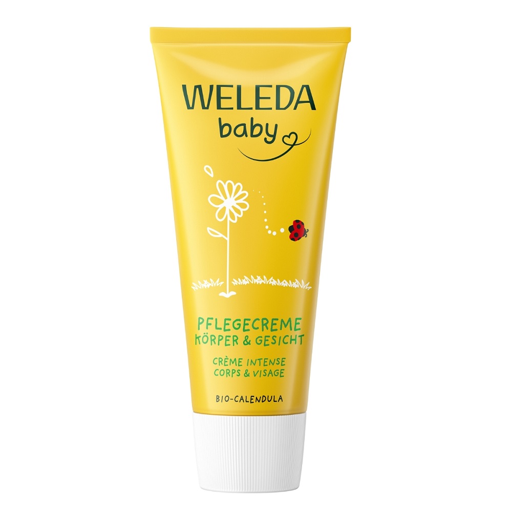 Calendula Baby Dětský Krém Na Tělo A Obličej S Měsíčkem Lékařským