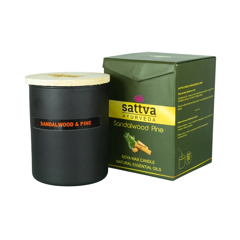 Sojová Svíčka Sandalwood And Pine 200 g