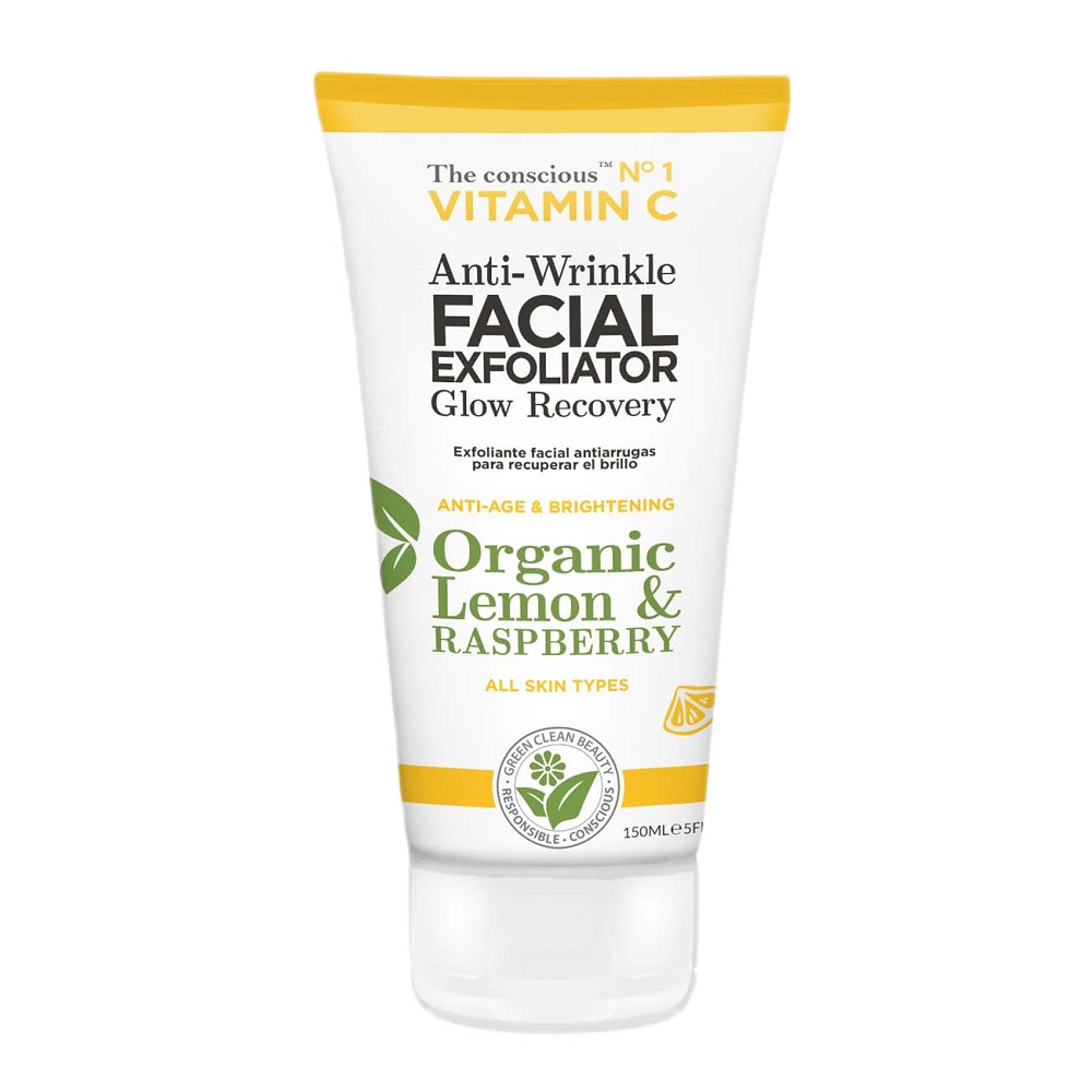 Peeling Proti Vráskám S Vitamínem C A Organickým Citronem A Malinami