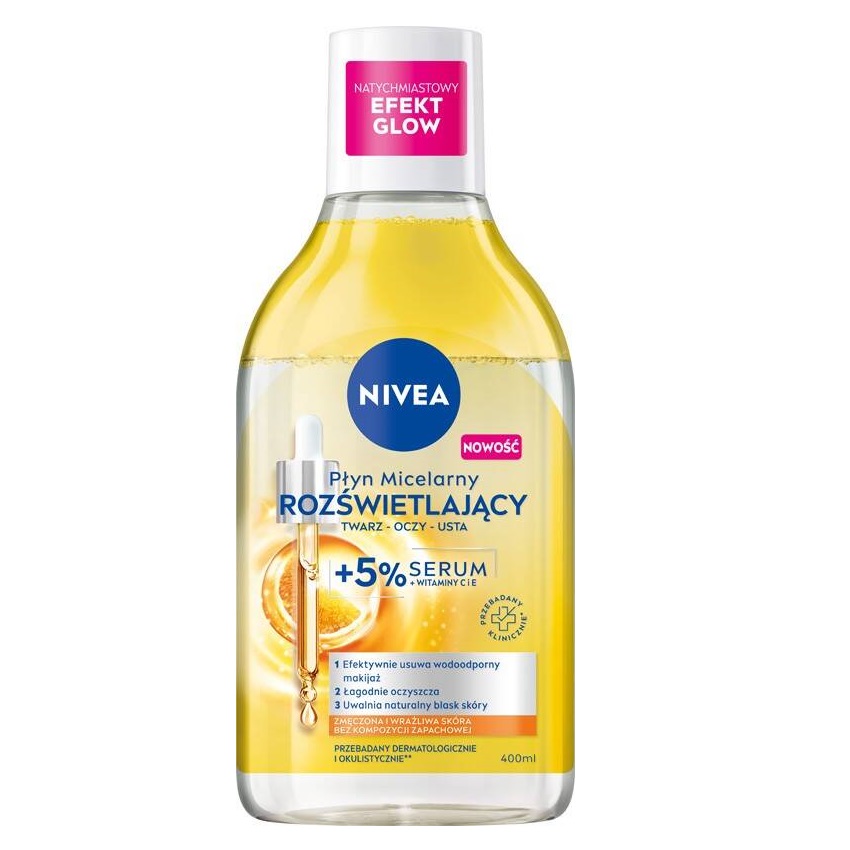 Rozjasňujúca Micelární voda S 5% Sérom 400 Ml