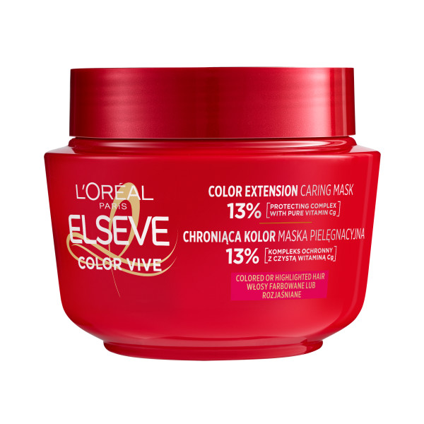 Elseve Color Vive Maska Na Ochranu Farby Pre Farbené Alebo Odfarbené Vlasy 300 Ml