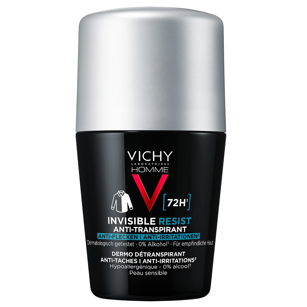 Homme Invisible Resist 72h Antiperspirant Roll-on Proti Stopám Na Oblečení 50ml
