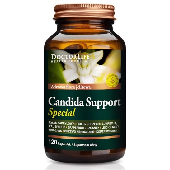 Candida Support Special Doplněk Stravy Pro Zdravou Střevní Flóru 120 Kapslí