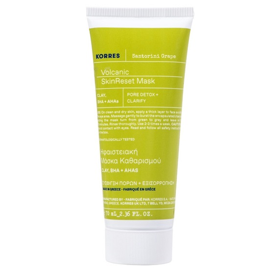 Santorini Grape Skin Reset Mask ČIstiaca A Vyhladzujúca Pleťová Maska 70 Ml