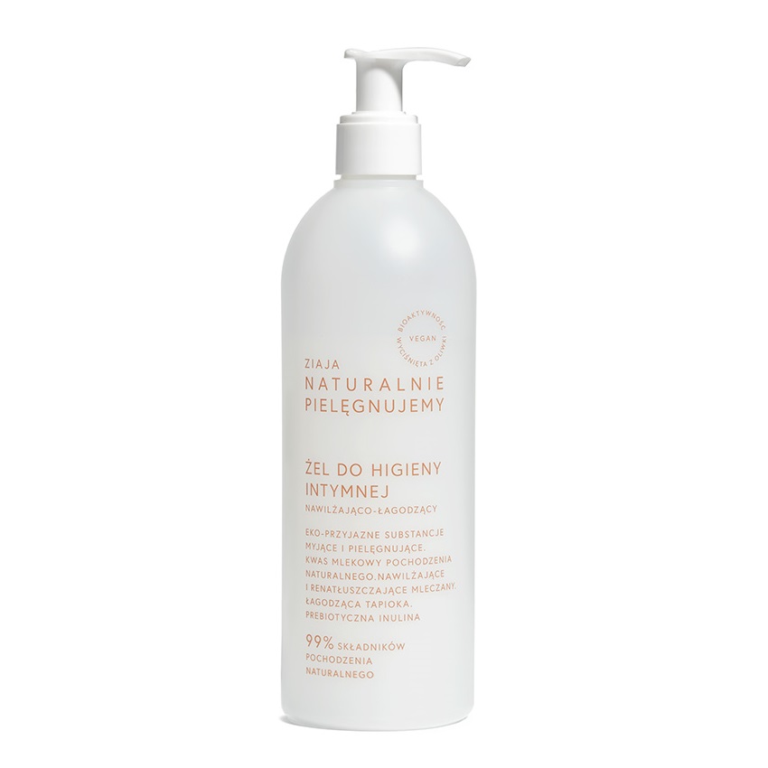 Naturally Care Hydratační A Upokojujúci Gél Na Intímnu Hygienu 400 Ml