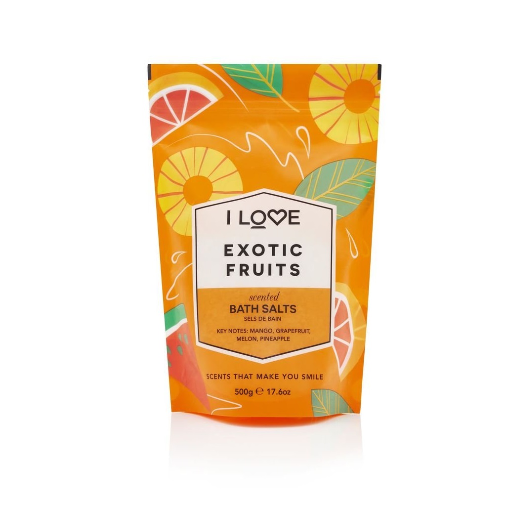 Vonné Soli Do Koupele Uklidňující A Relaxační Koupelová Sůl Exotic Fruits