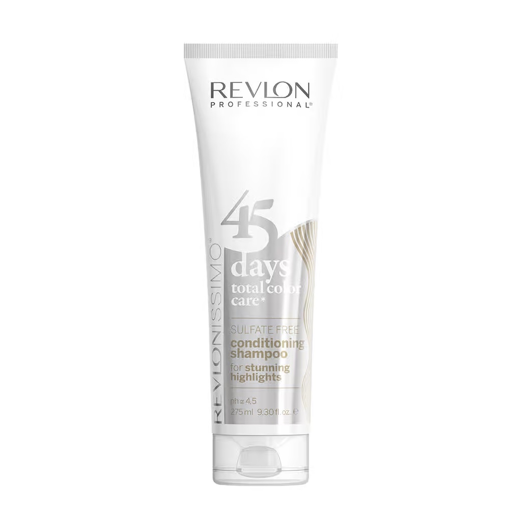 Revlonissimo 45 Days Conditioning Shampoo And Colour Sustaining Conditioner Stunning Highlights