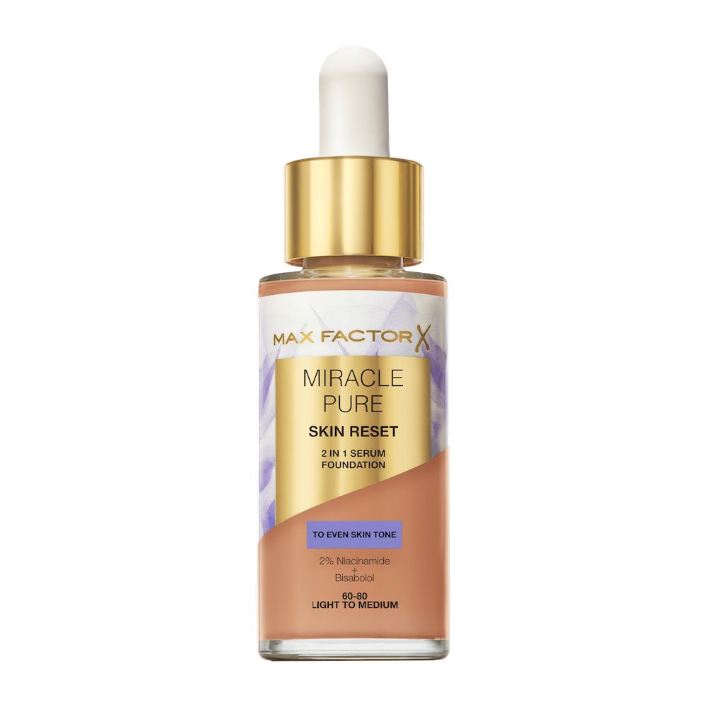 Miracle Pure 2 V 1 Skin Reset Pečující Podkladová Báze Se Sérem Ej Formula 30-40 Fair To Light 4