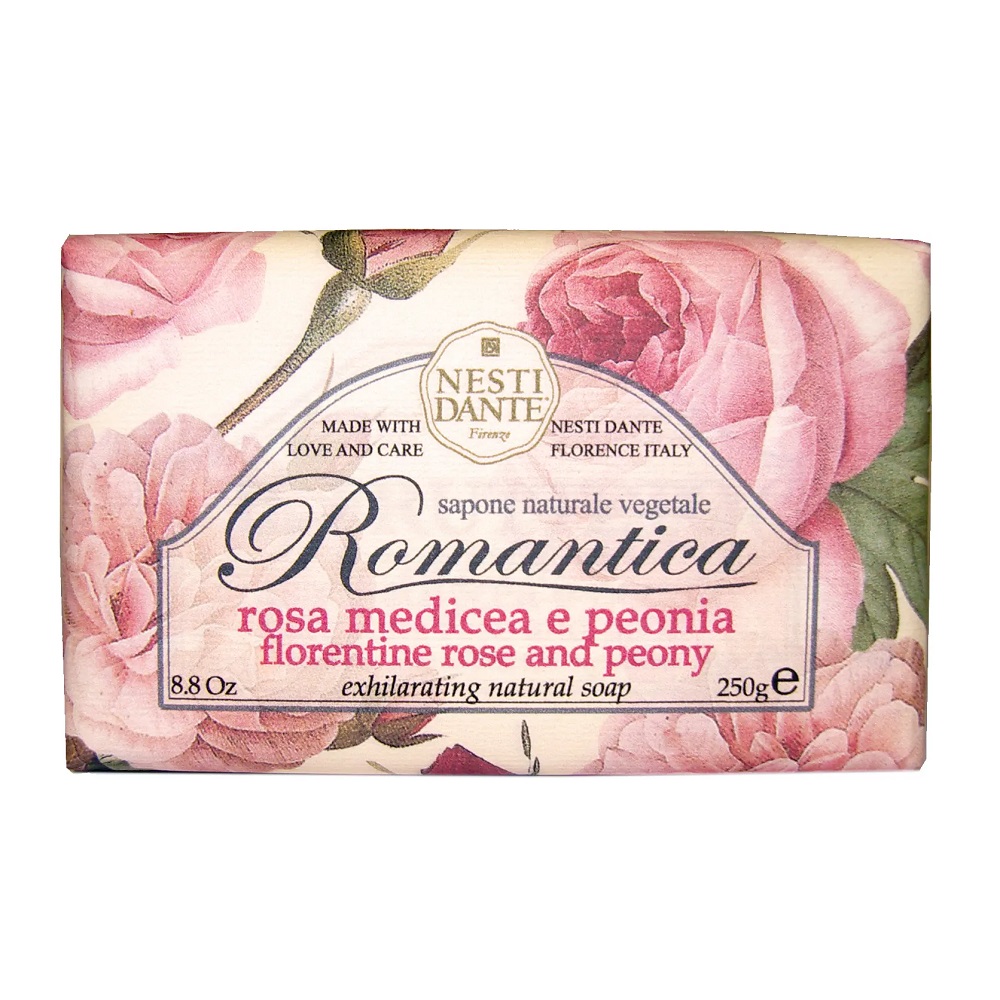 Romantica Florentin Rose And Peony Romantica Florentine Rose Peony Toaletní Mýdlo