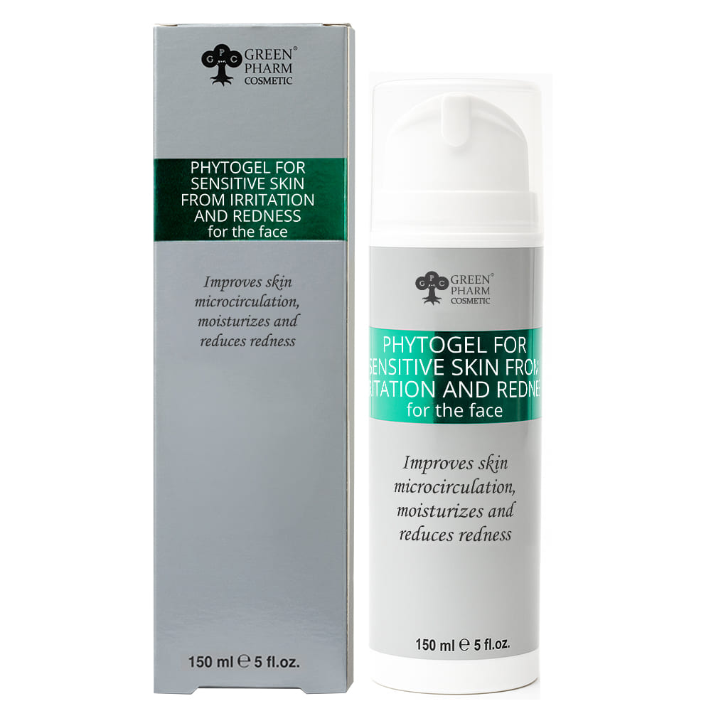Phytogel For Sensitive Skin From Irritation And Redness