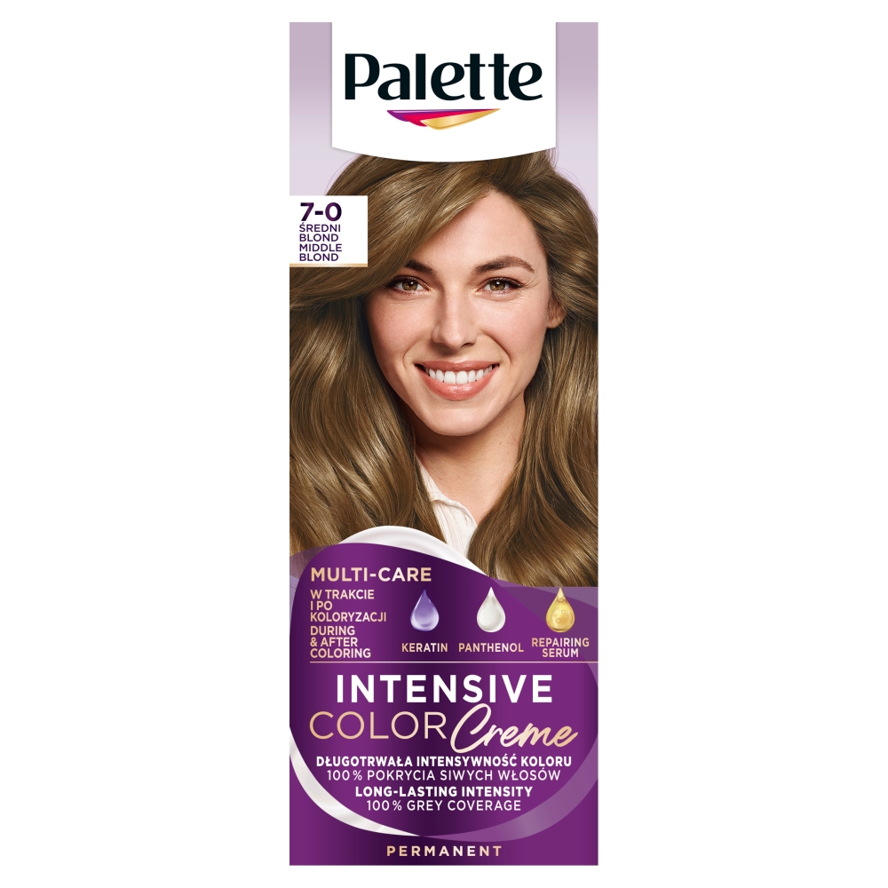 Paleta, Krémová Farba Na Vlasy Intensive Color Creme 6-0 (N5) Dark Blonde 4