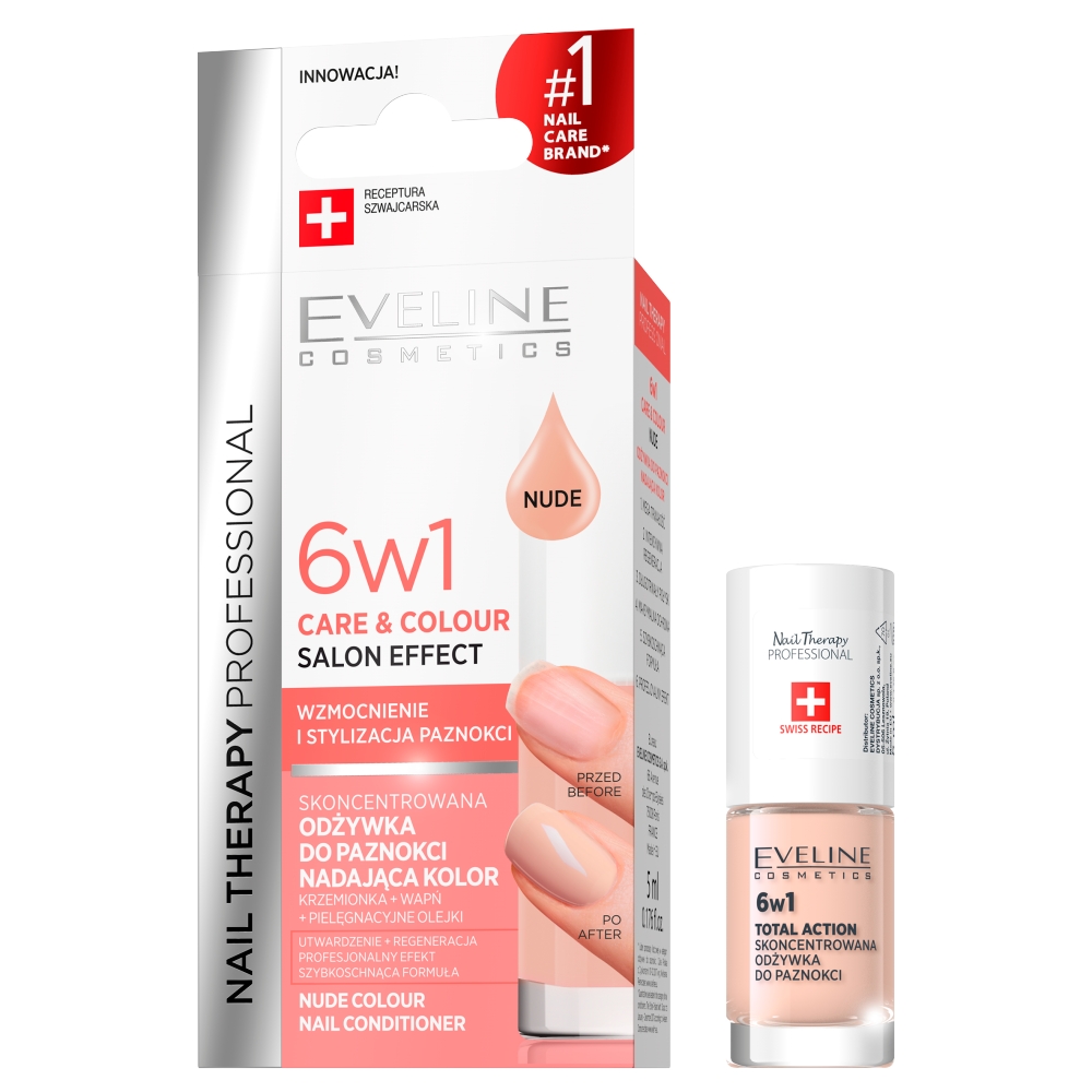 Nail Therapy Professional 6v1 Care & Colour Koncentrovaný Kondicionér Na Nehty Nude