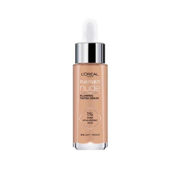 True Match Nude Plumping Tinted Serum – Podkladová Báze 3