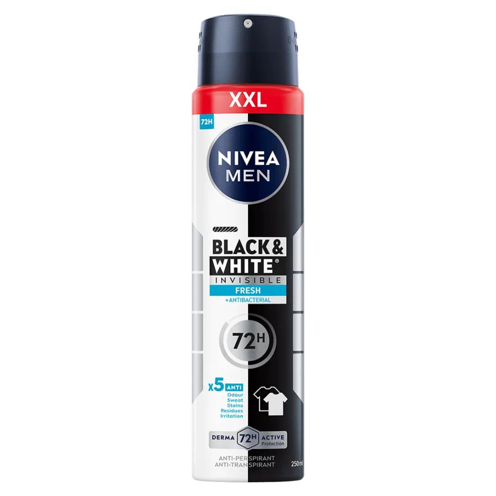Pánsky Antiperspirant Black&White Invisible Fresh 2