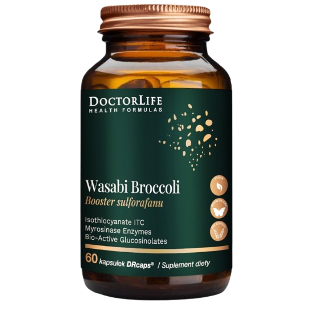 Broccoli & Wasabi Doplněk Stravy 60 Kapslí