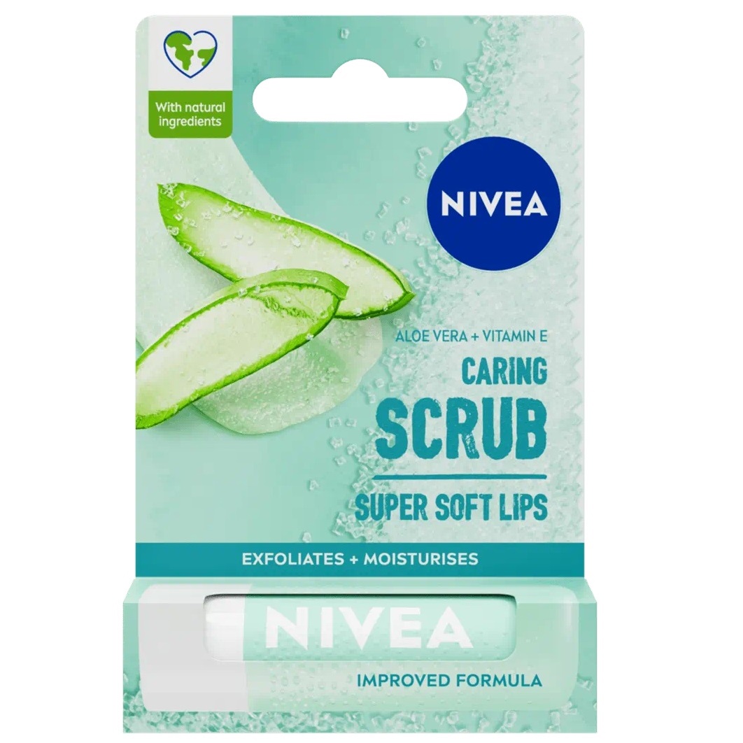 Pečující Peeling Na Rty Aloe Vera 4.8 g