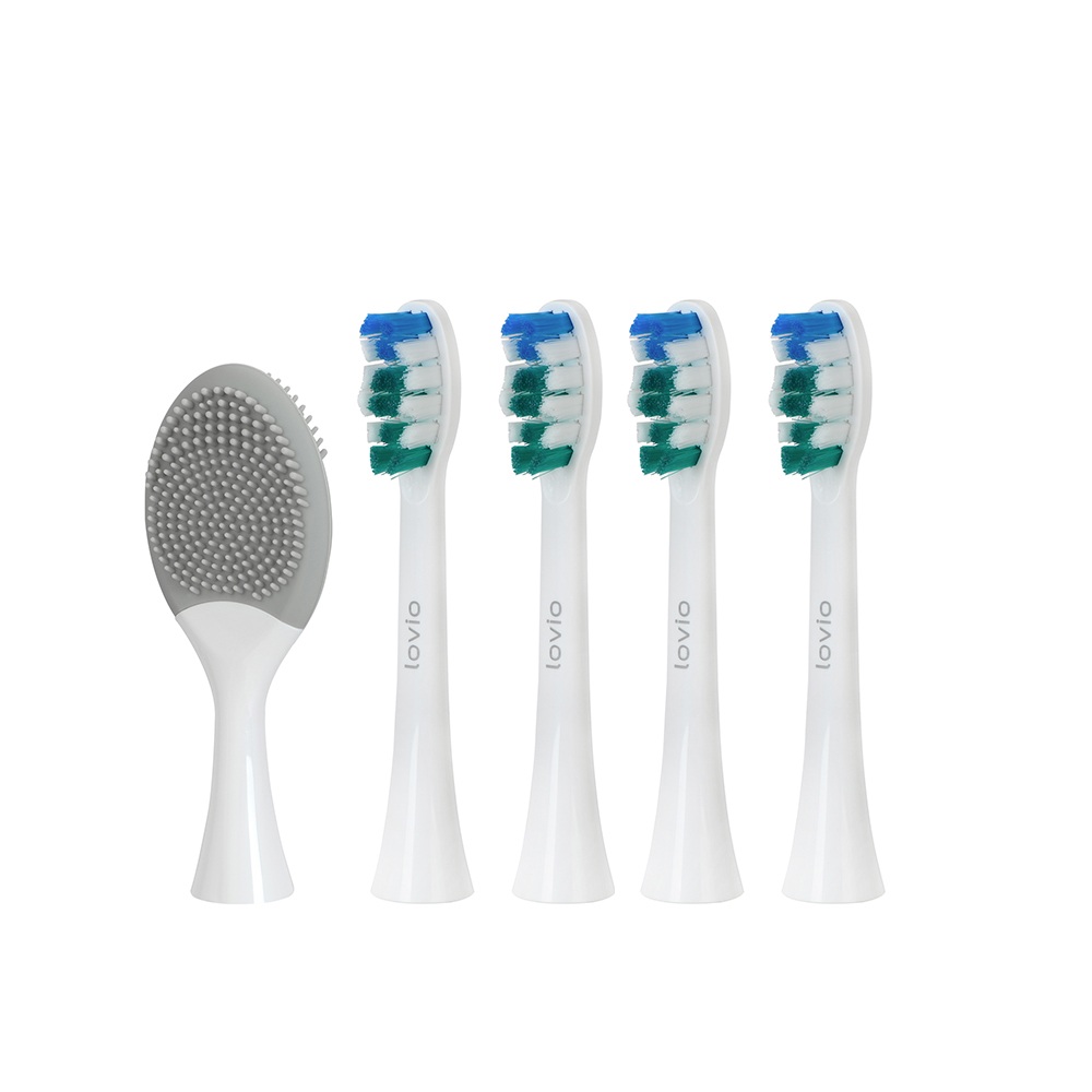 Końcówki Do Szczoteczki Miękkie LVTB124WK-HS Měkké Bílé šPičky Zubního Kartáčku SonicProtect PRO LVTB124WK-HS
